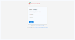 Desktop Screenshot of admin.yourwebdepartment.com